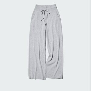 Washable Ribbed Knit Pants - Light green